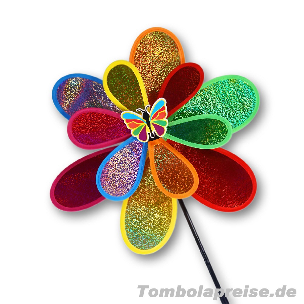 Tombolapreis Windblume mit 2 R&auml;dern