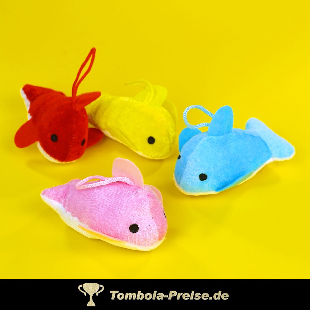 Pl&uuml;sch-Delfine 13 cm