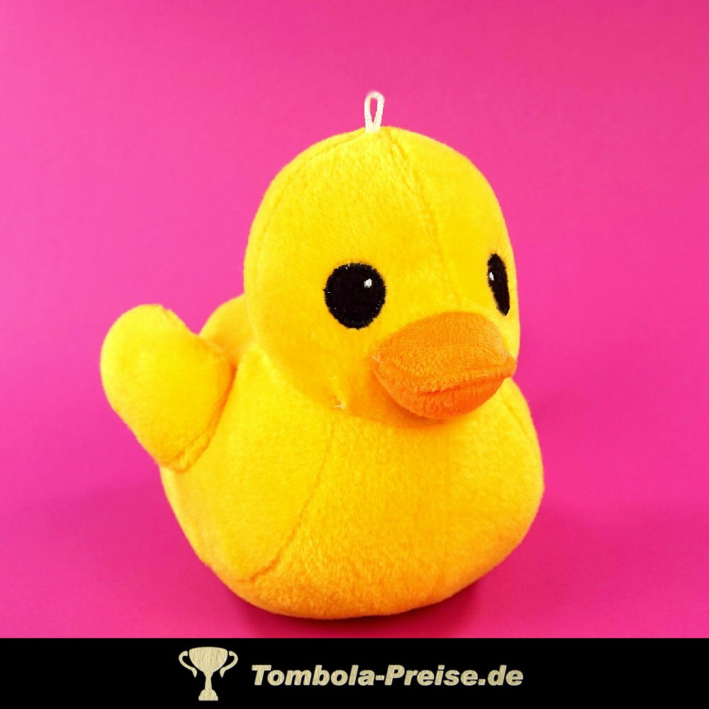 Pl&uuml;sch-Ente gelb