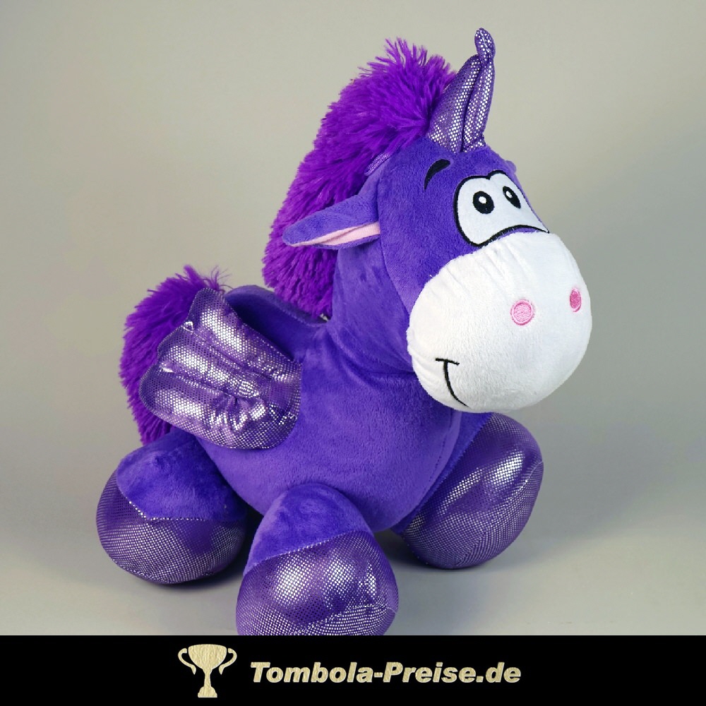 TreuePräsent Plüsch-Einhorn stehend 40 cm