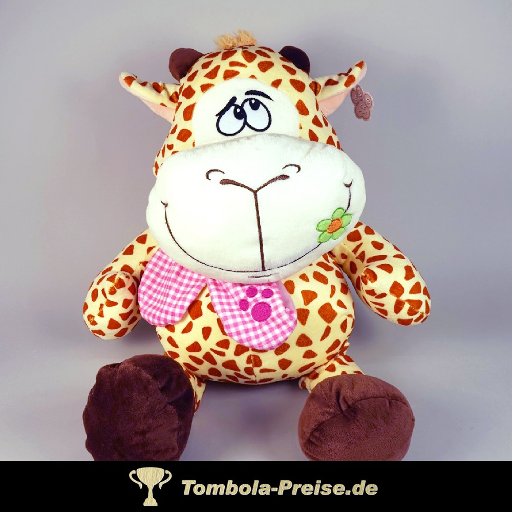 TreuePr&auml;sent Pl&uuml;sch-Kuh Cartoon