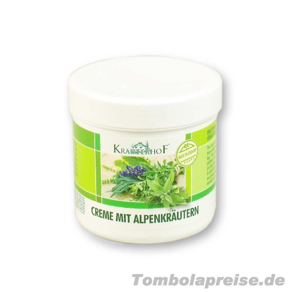 Tombolapreis Alpenkr&auml;uter Creme