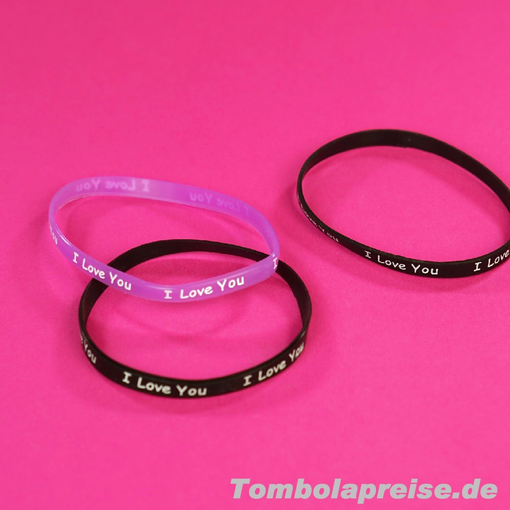 Tombolapreis Armband I love You