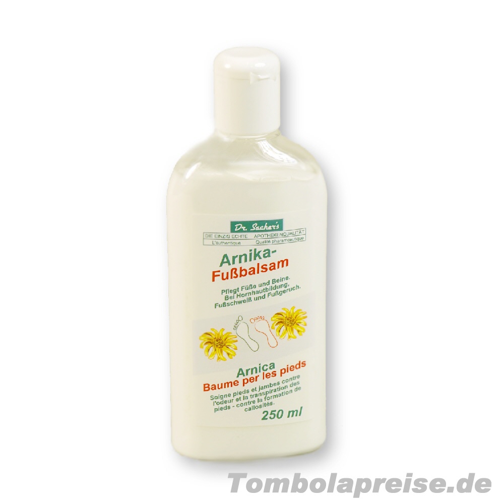 Tombolapreis Arnika-Fu&szlig;balsam