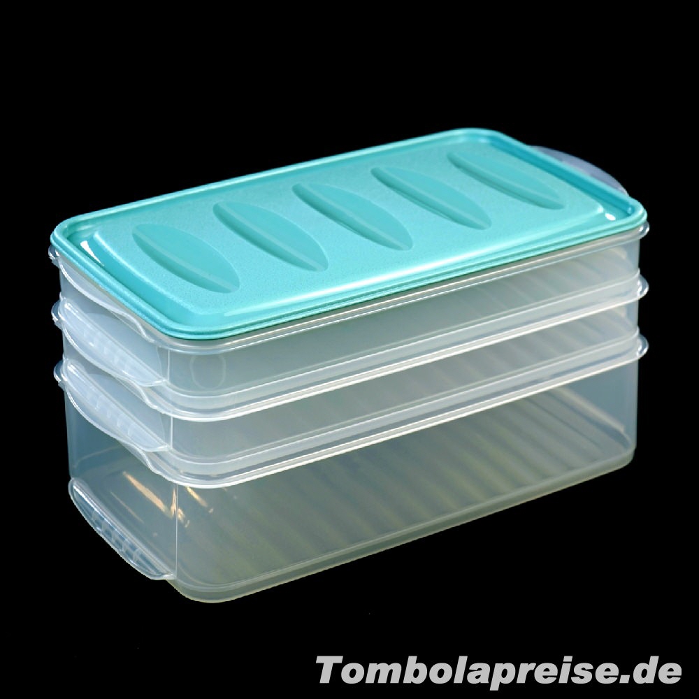 Tombolapreis Frischhaltedosen 3er-Set gr&uuml;n