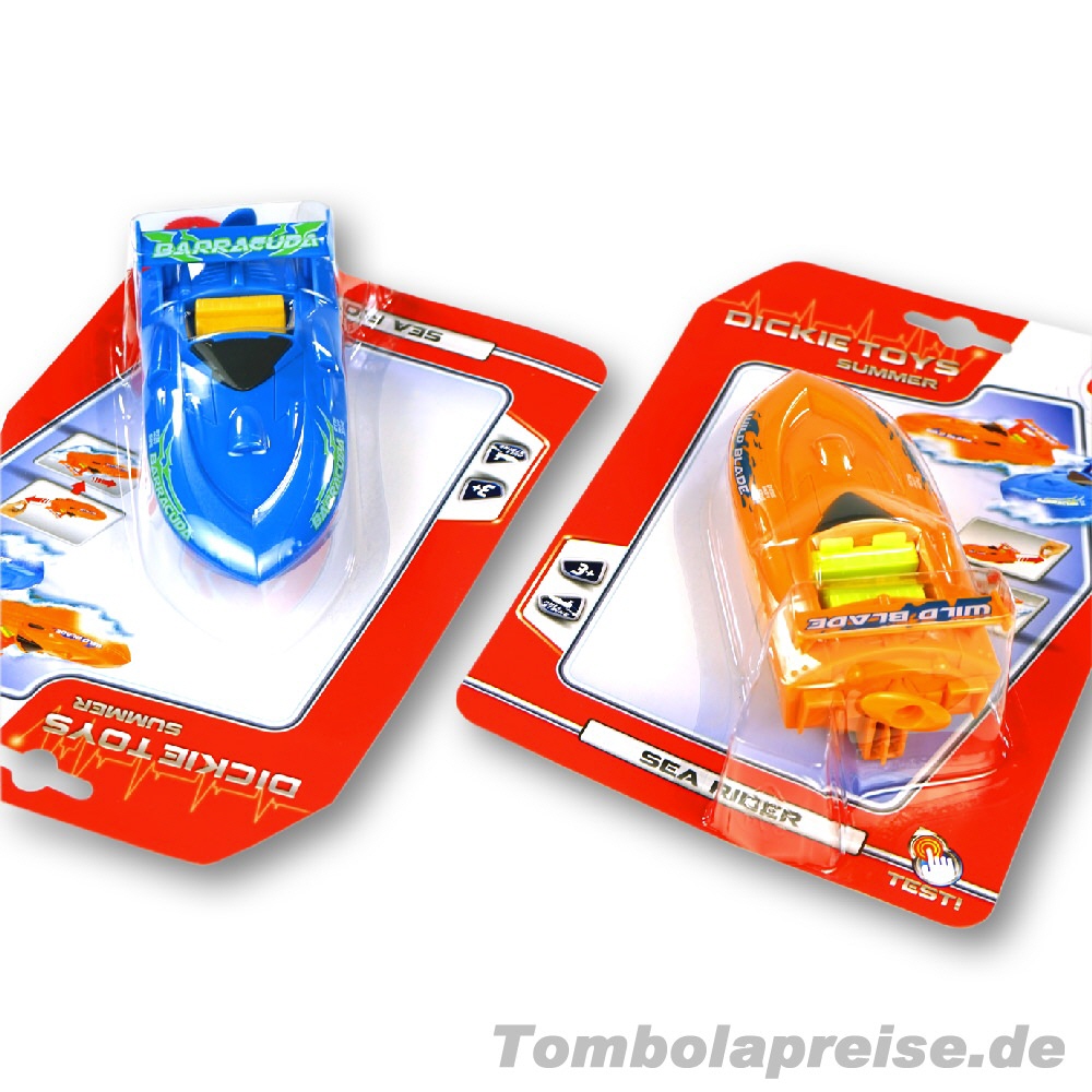 Tombolapreis Aufzieh-Schnellboot