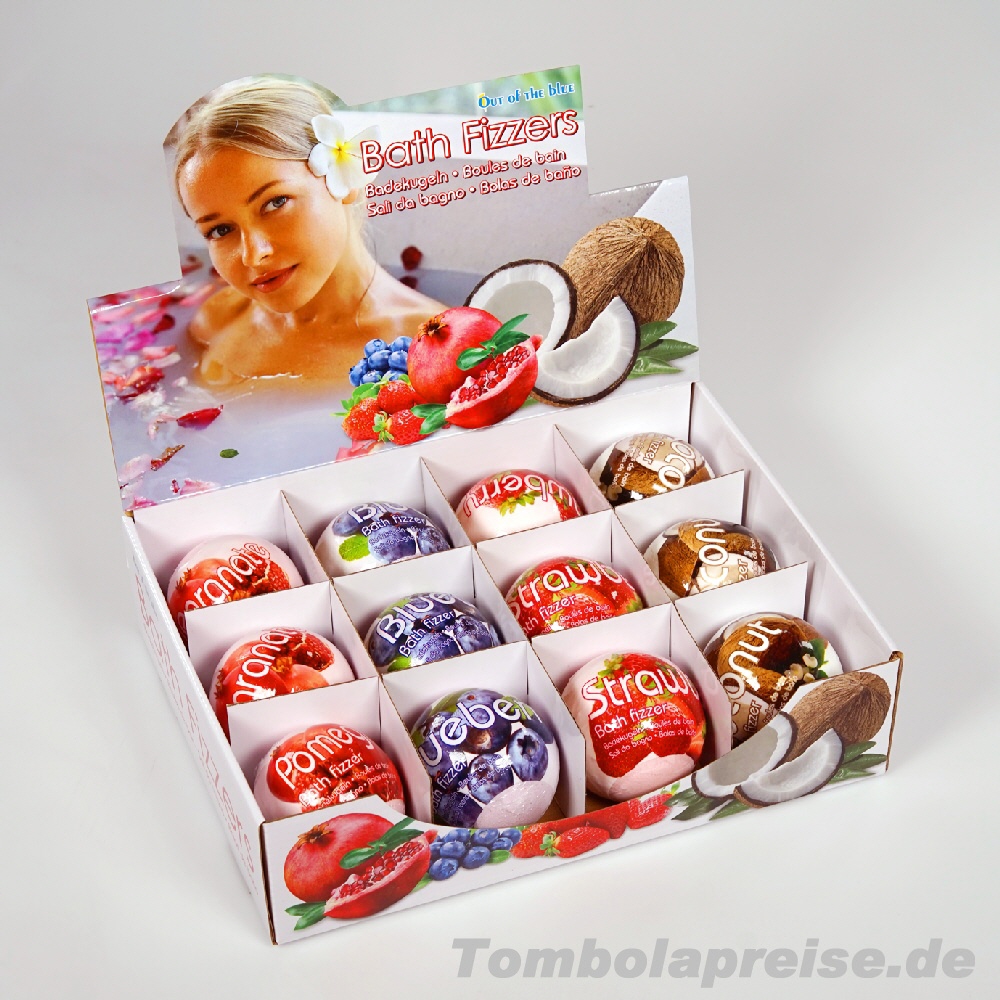 Tombolapreis Fr&uuml;chte-Badekugeln
