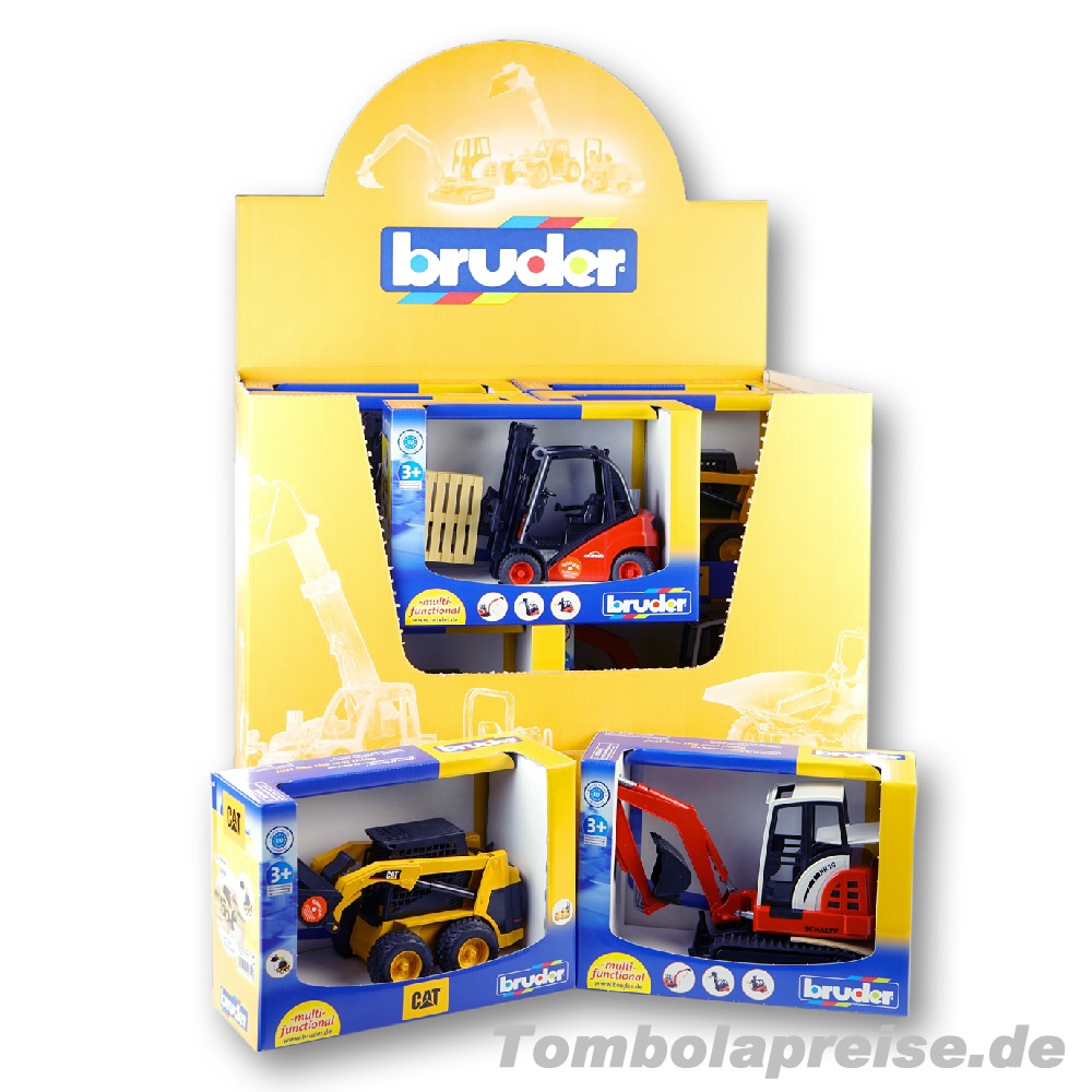 Tombolapreis Baustellenfahrzeuge Bruder