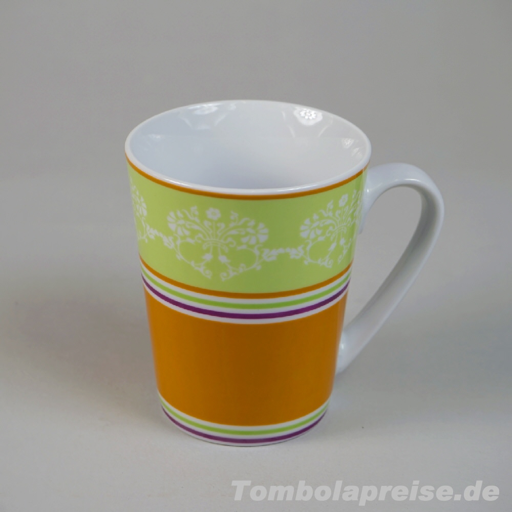 Tombolapreis Becher bunt