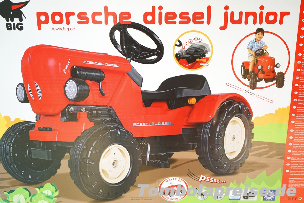 Tombolapreis Traktor Prosche-Junior