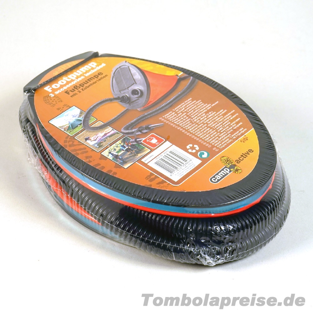 Tombolapreis Fu&szlig;luftpumpe