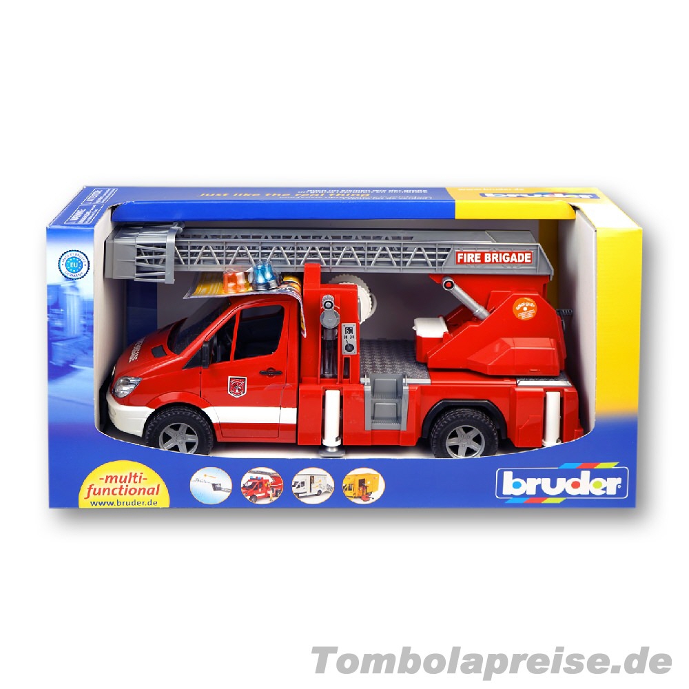 Tombolapreis Feuerwehr mit Drehleiter