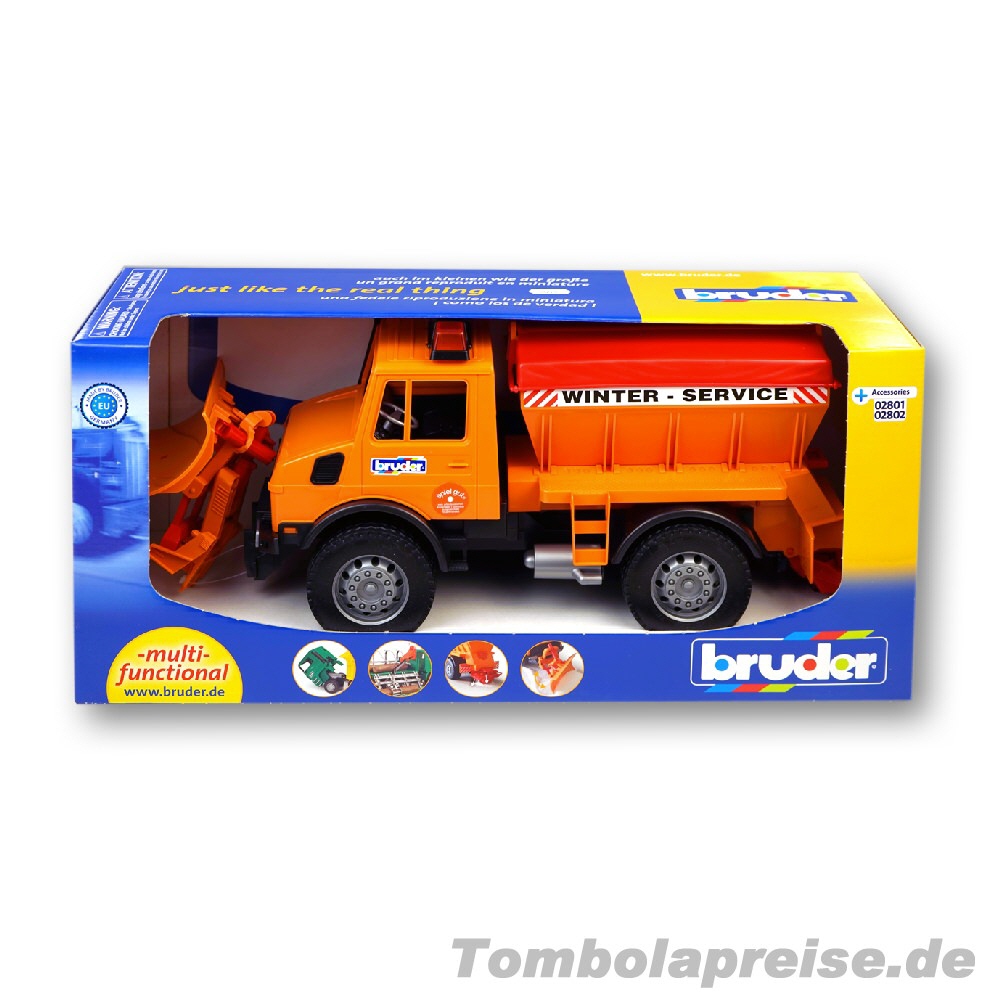 Tombolapreis Winterdienst Unimog