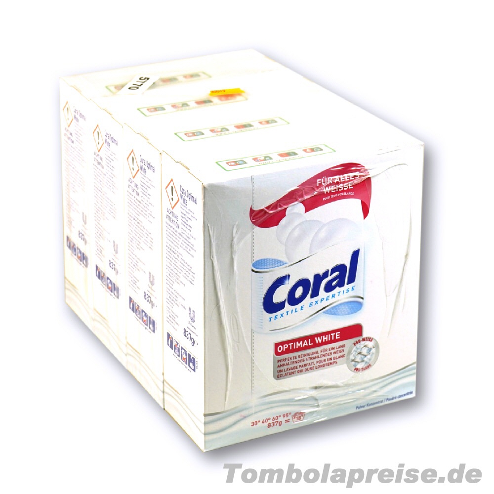 Tombolapreis Coral-Waschmittel