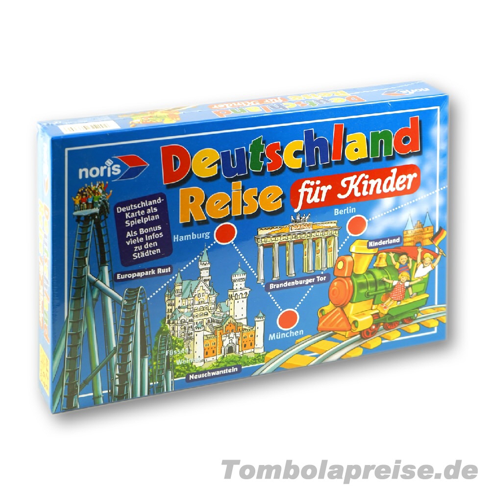 Tombolapreis Deutschlandreise Spiel