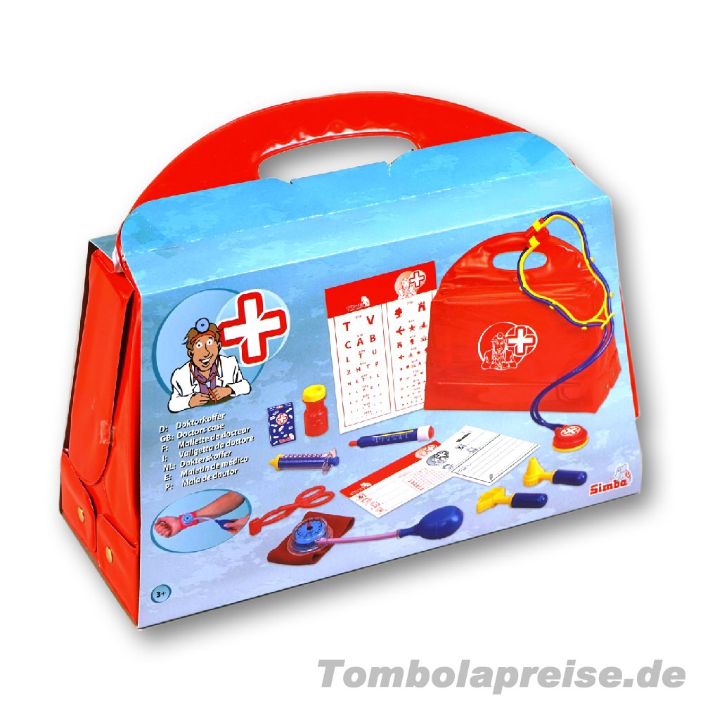 Tombolapreis Sanit&auml;ter-Koffer Spielset