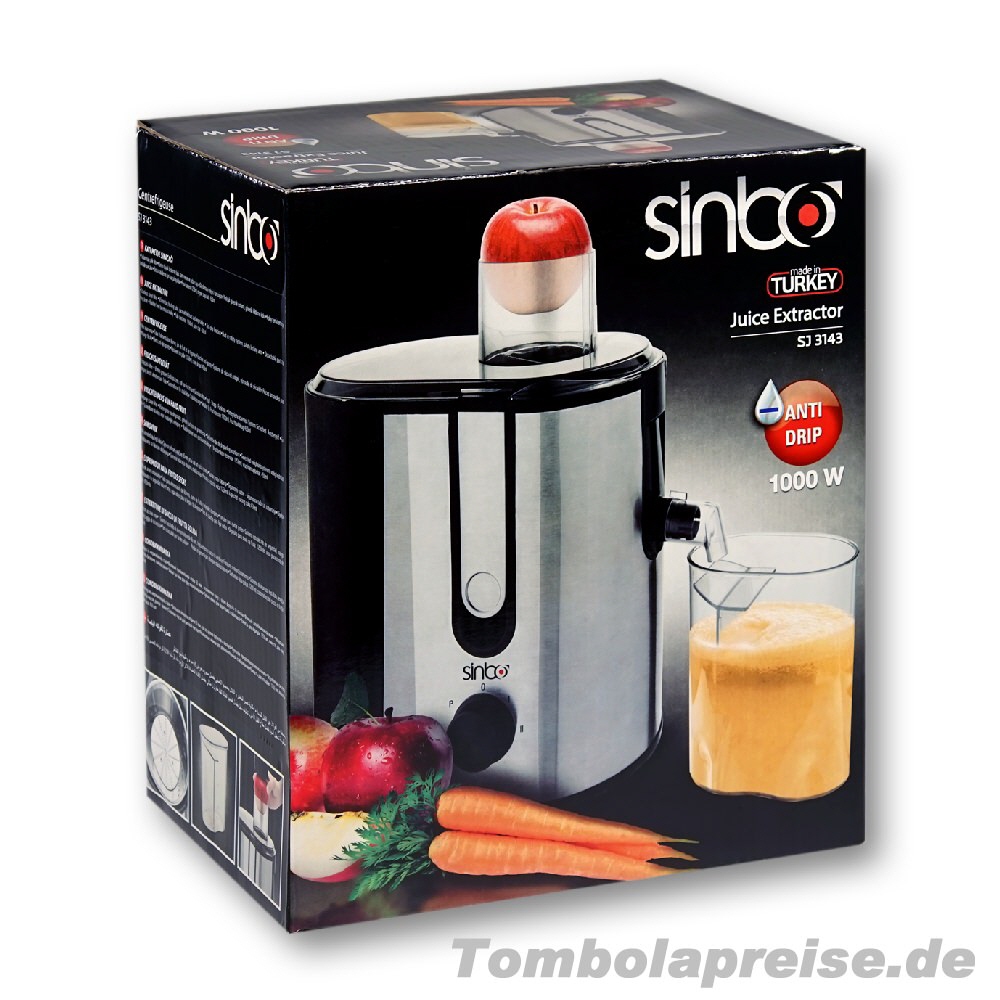 Tombolapreis Entsafter