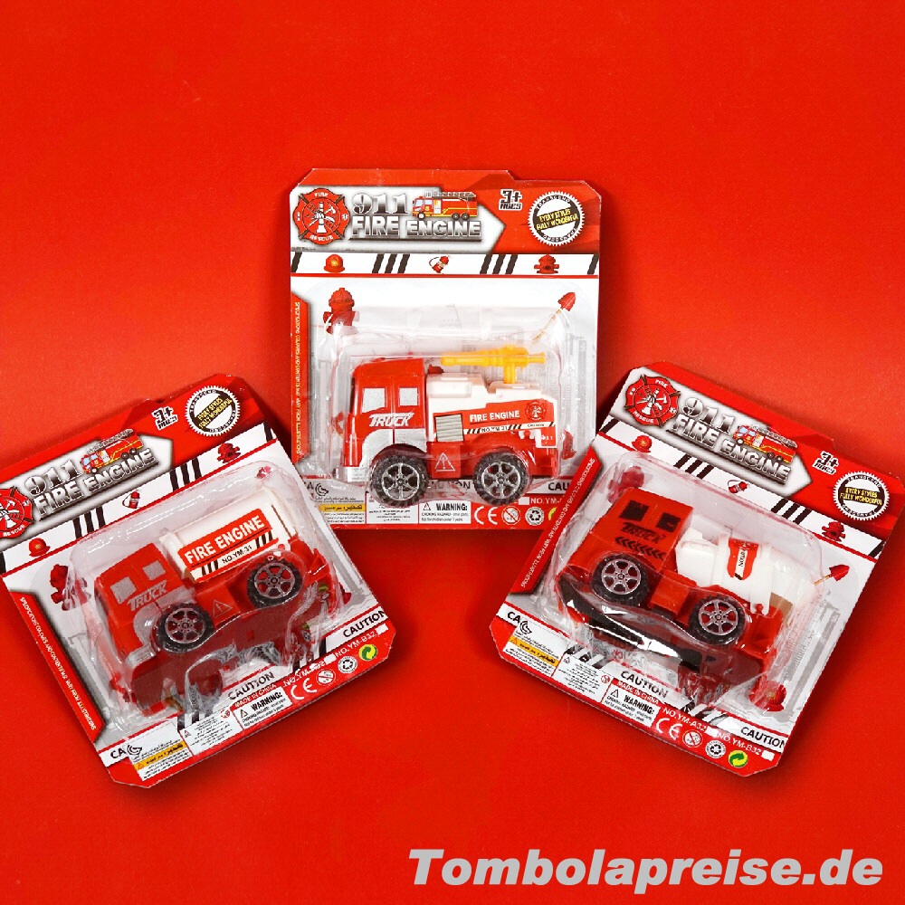 Tombolapreis Feuerwehr auf Karte