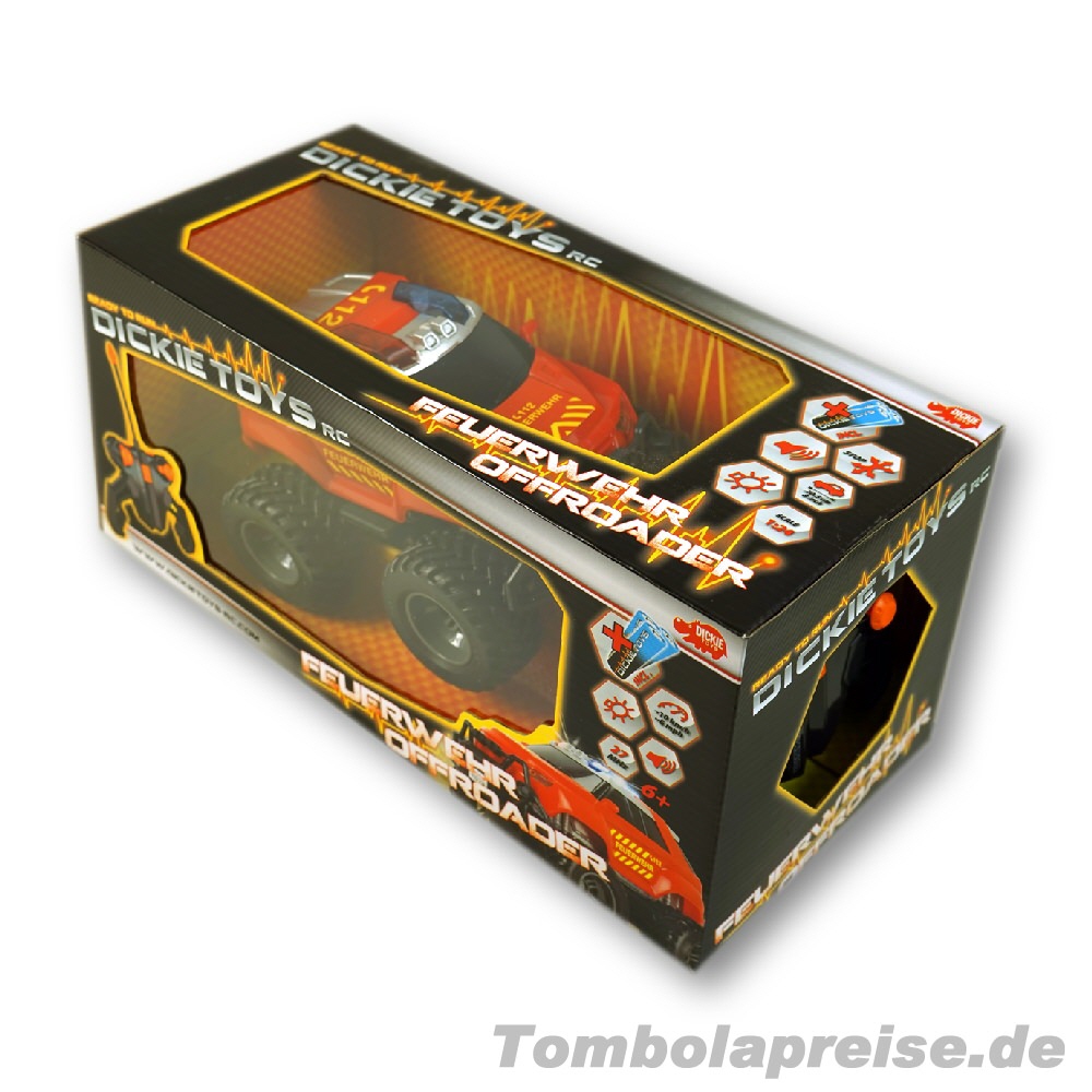 Tombolapreis Feuerwehr mit Fernsteuerung