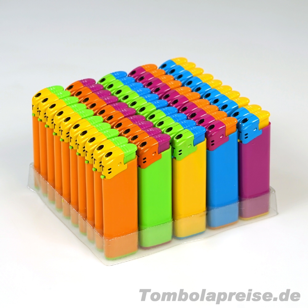 Tombolapreis Feuerzeuge bunt