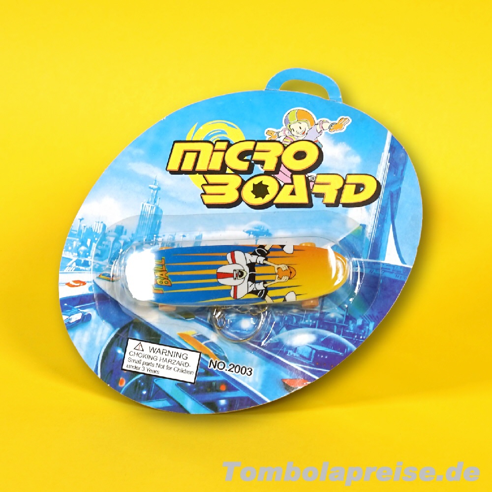 Tombolapreis Finger-Skateboard mit Anh&auml;nger
