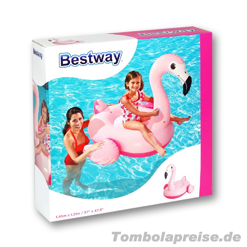 Tombolapreis Flamingo Schwimmtier