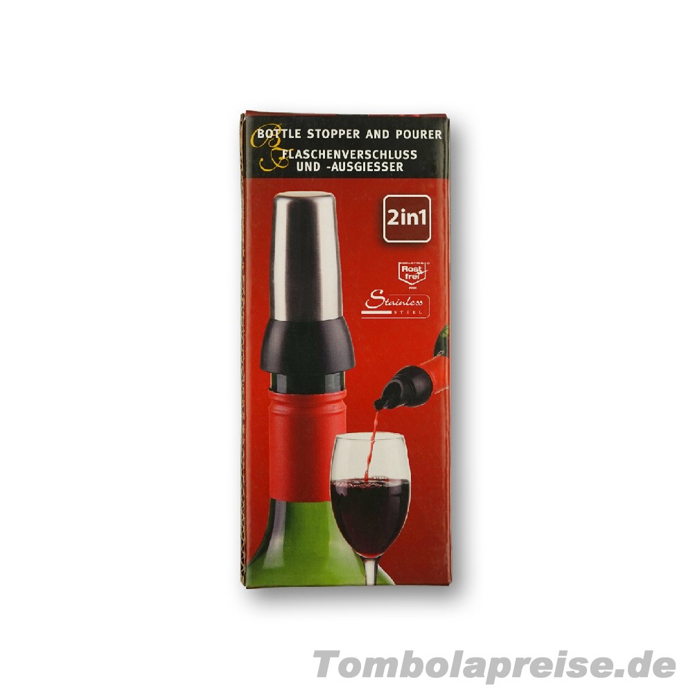 Tombolapreis Flaschenverschluss mit Ausgiesser