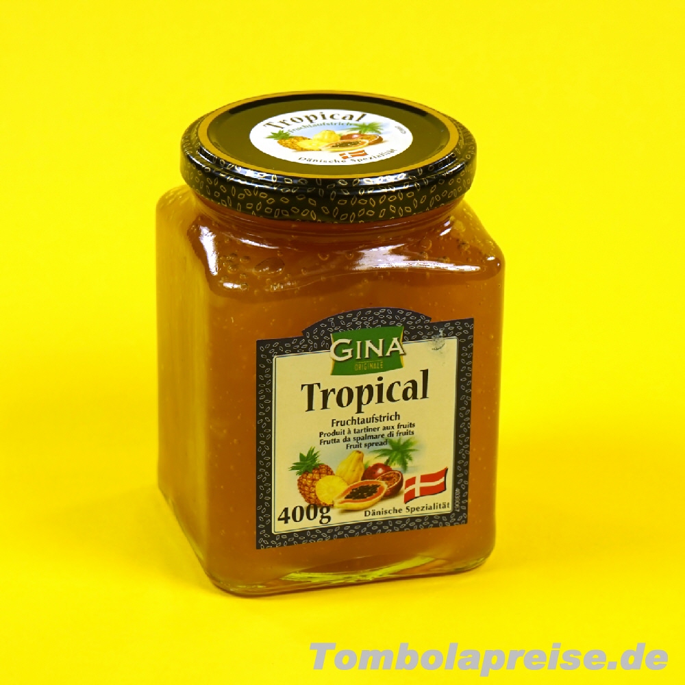 Tombolapreis Fruchtaufstrich Tropical