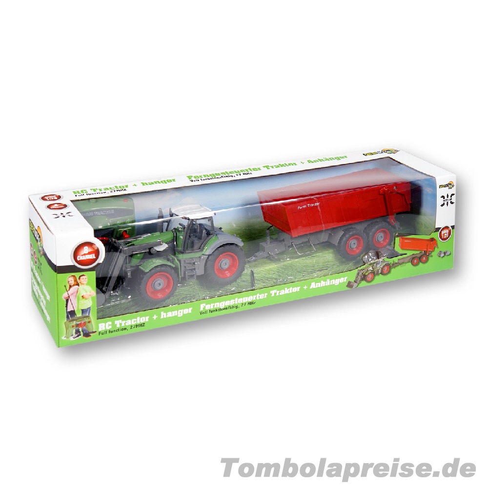 Tombolapreis Funk-Schaufellader mit Anh&auml;nger