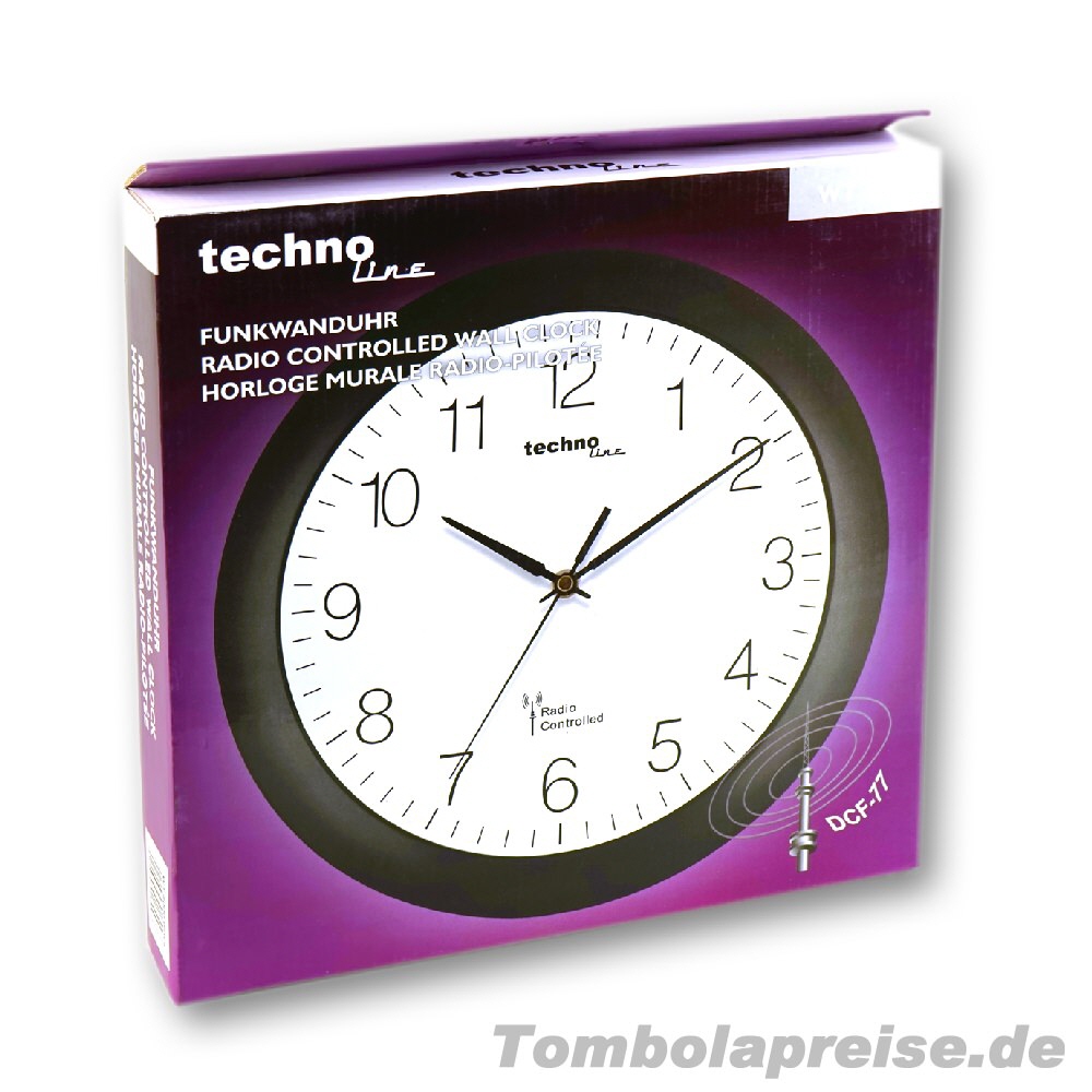 Tombolapreis Funkwanduhr