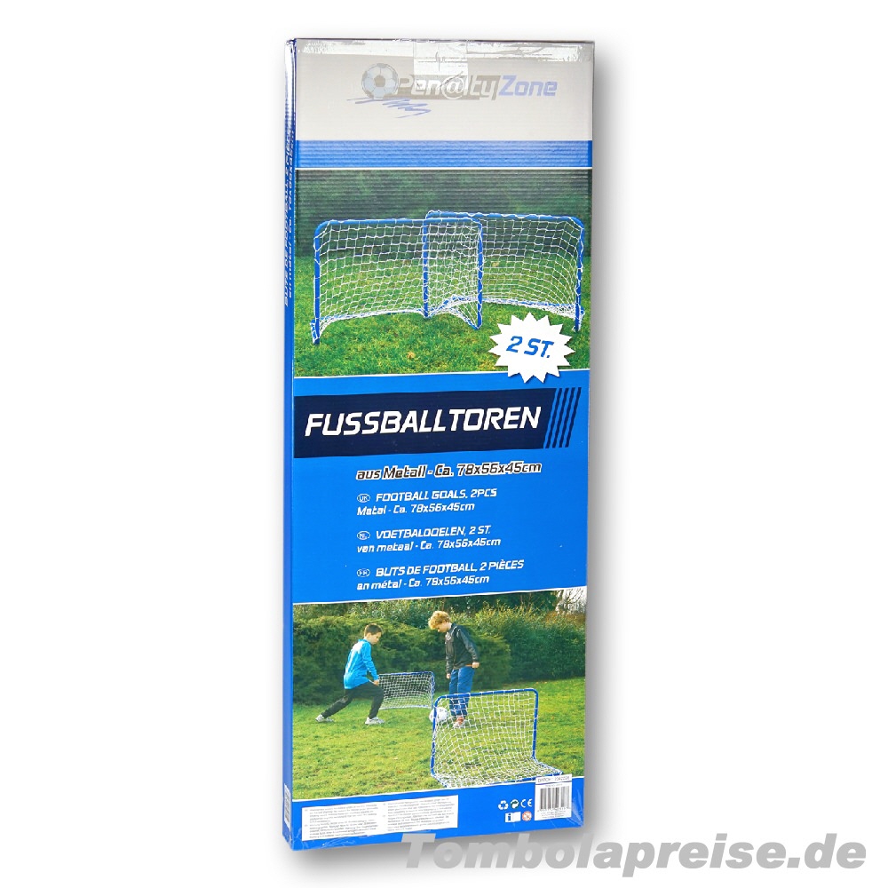 Tombolapreis Fu&szlig;balltore 2er-Set