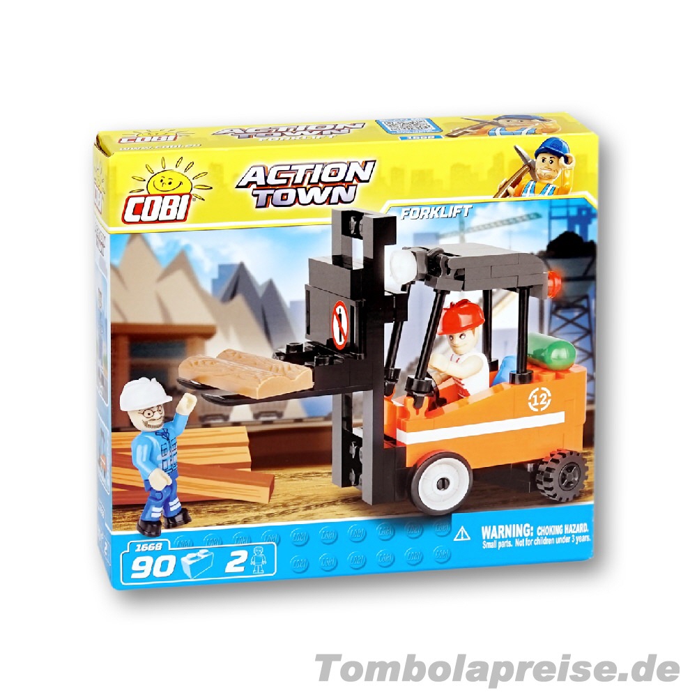 Tombolapreis Steckbausteinkasten Stapler