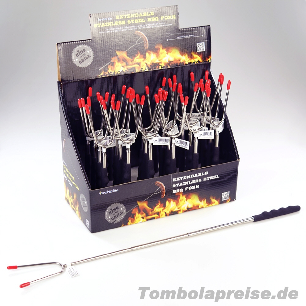 Tombolapreis Grillgabeln ausziehbar