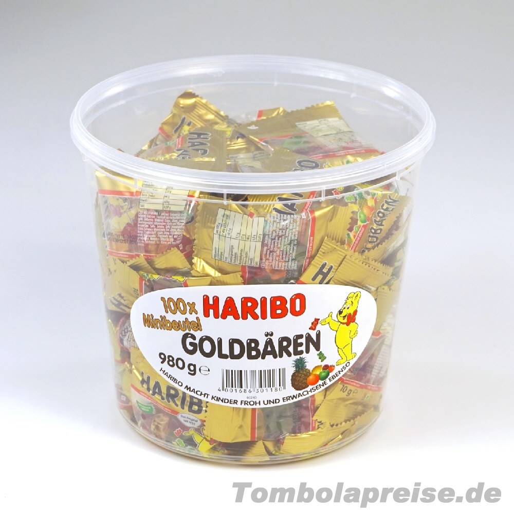Tombolapreis Haribo Goldb&auml;ren Minibeutel