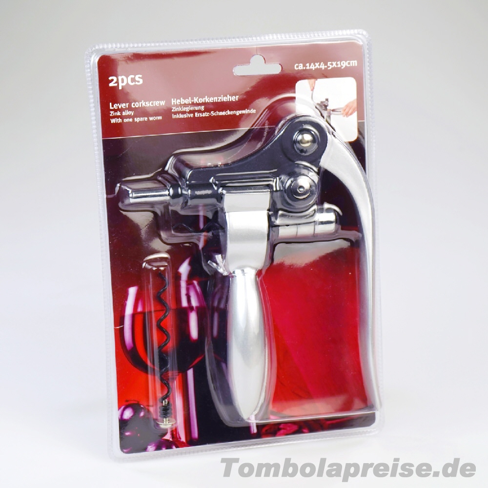 Tombolapreis Hebel-Korkenzieher