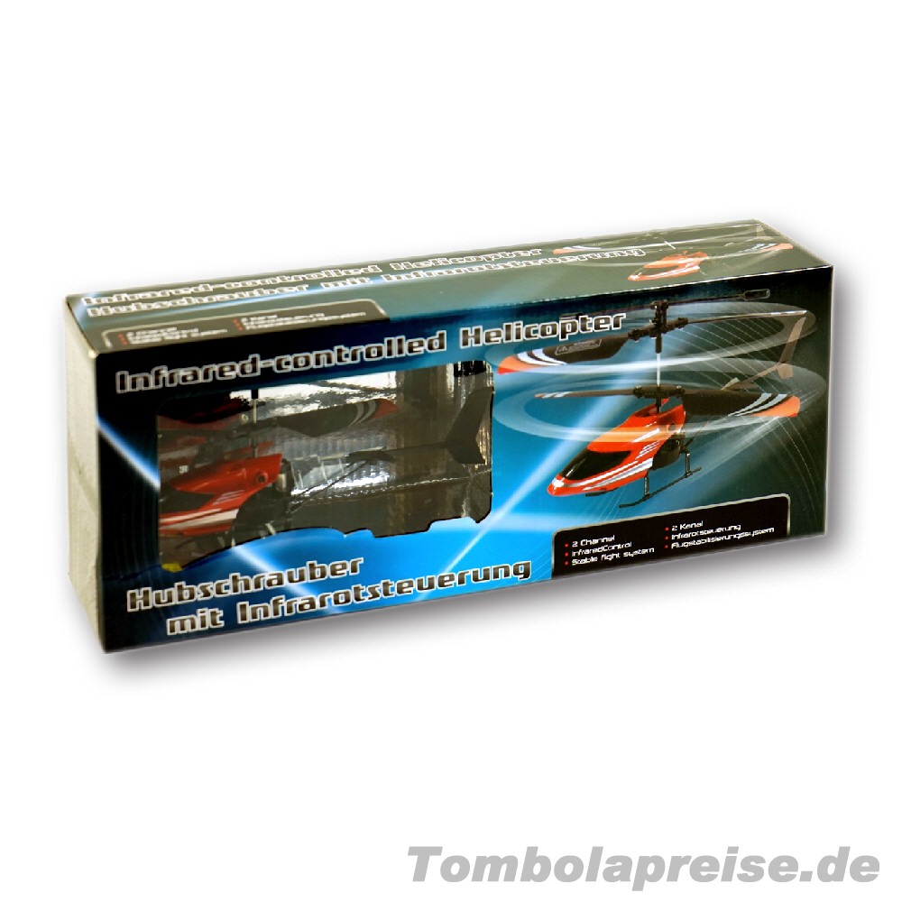 Tombolapreis Helikopter mit Fernsteuerung
