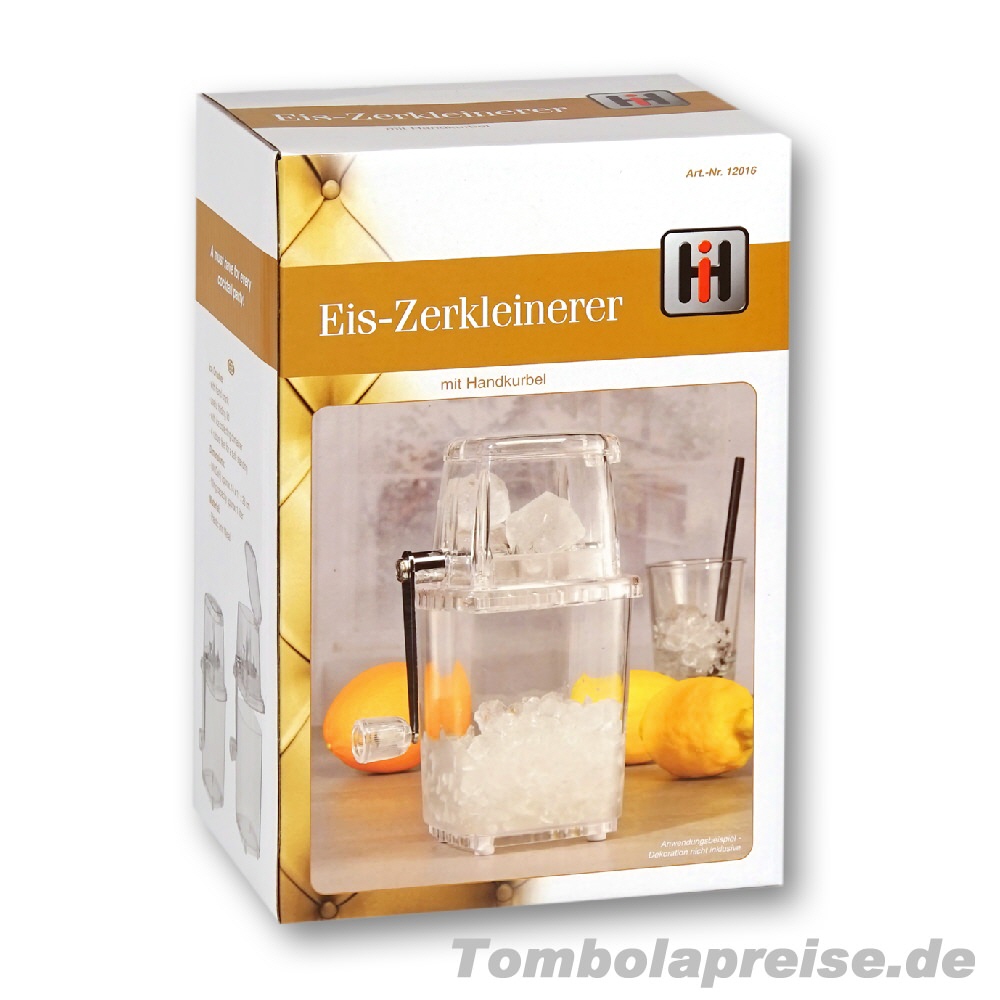 Tombolapreis Eisw&uuml;rfelzerkleinerer
