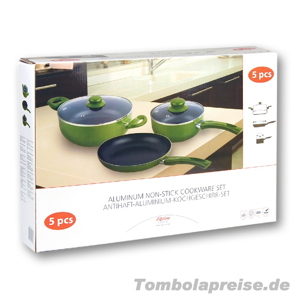 Tombolapreis Kochgeschirr-Set 5teilig