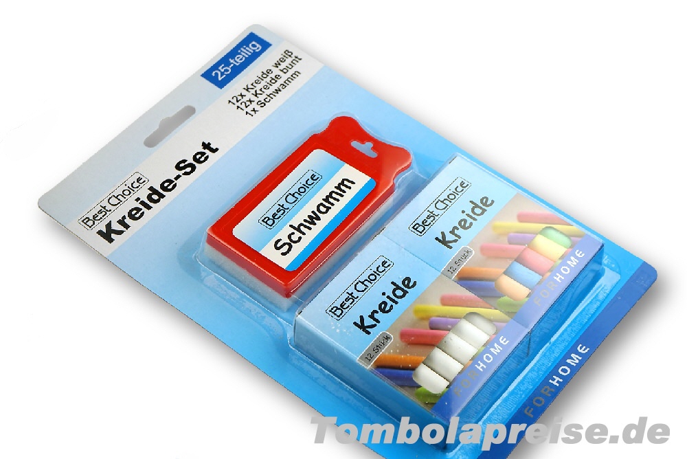Tombolapreis Kreide-Set