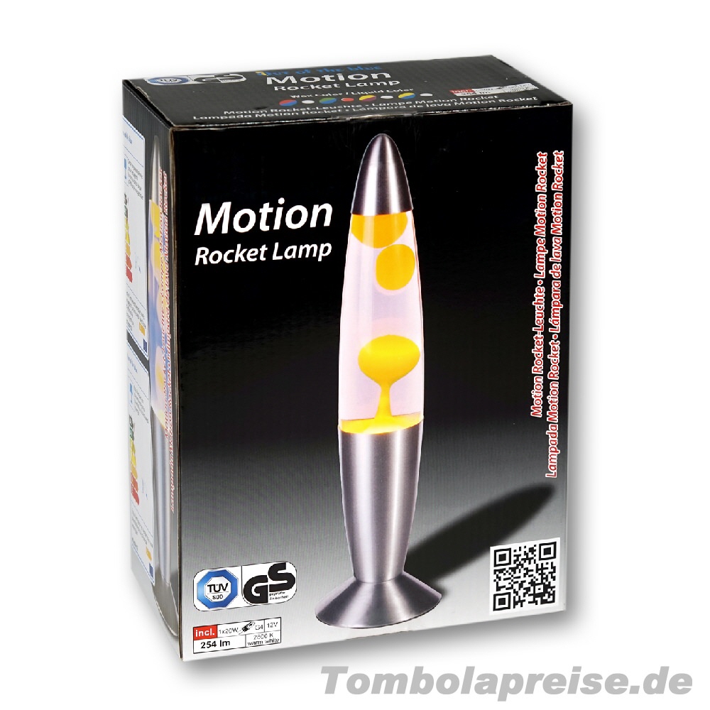 Tombolapreis Lava-Lampe