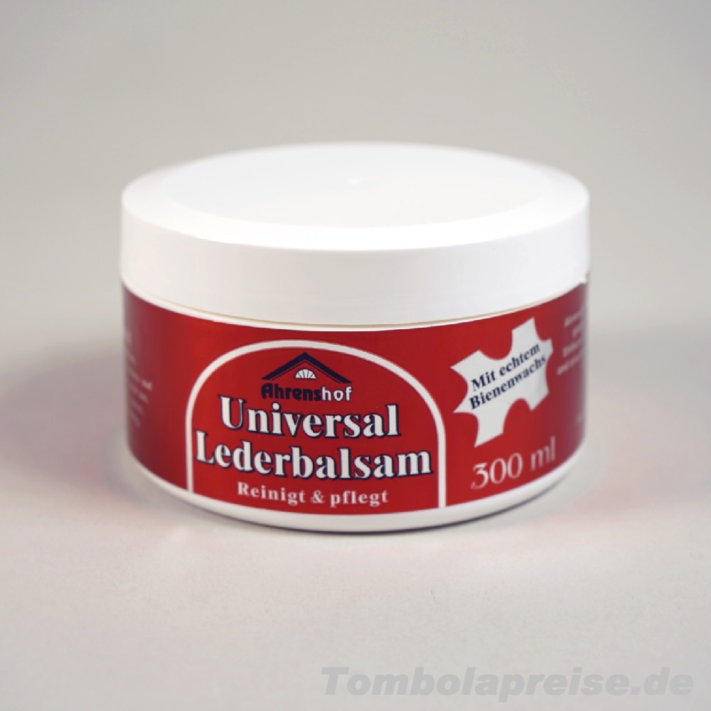 Tombolapreis Lederbalsam
