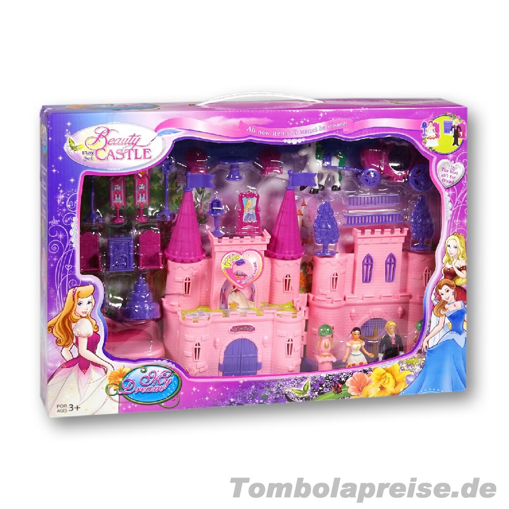 Tombolapreis M&auml;rchenschloss mit Ton