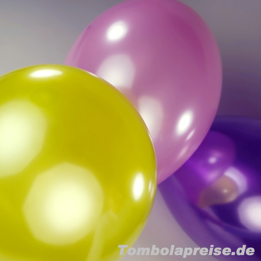 Tombolapreis Metallic-Luftballons