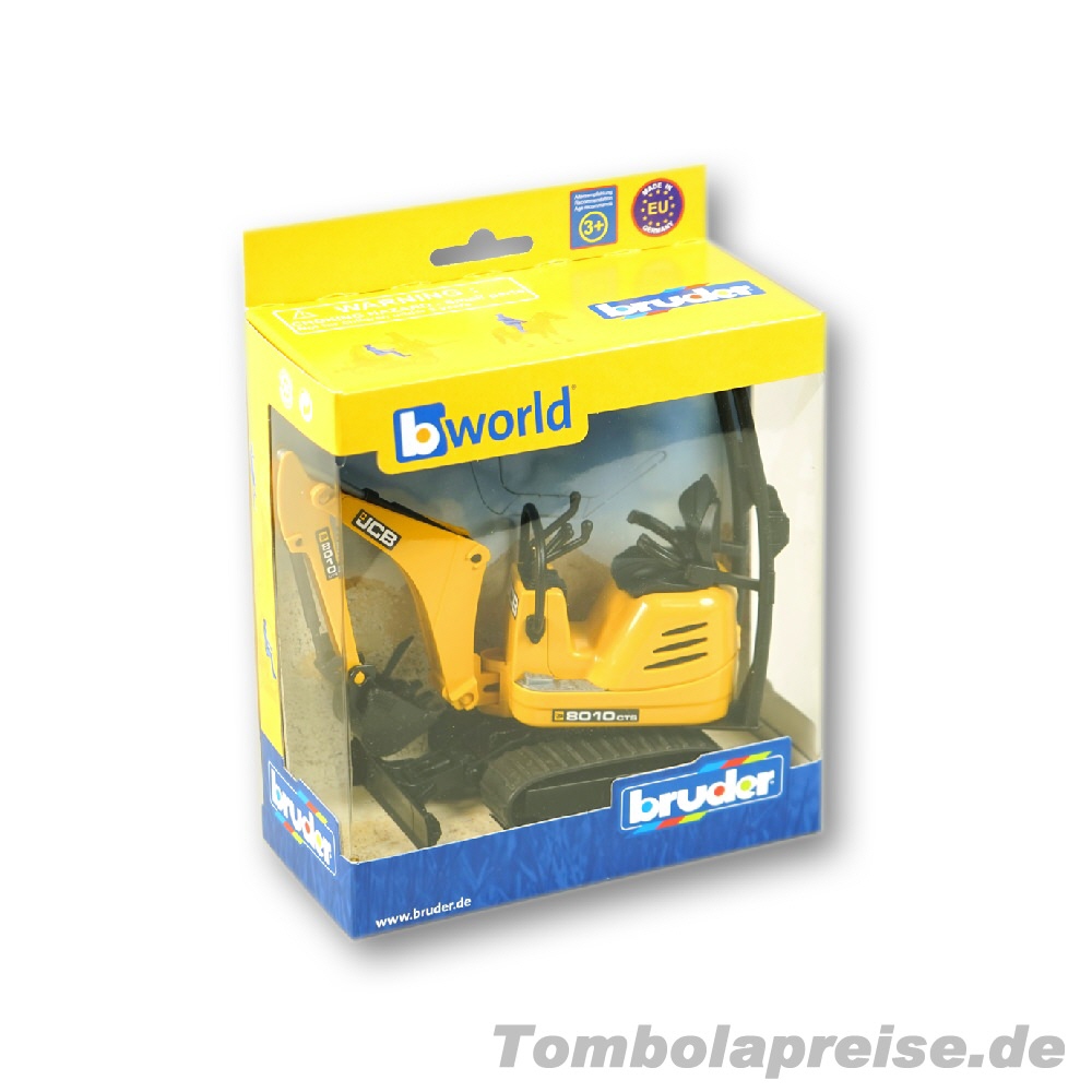 Tombolapreis Mini-Bagger