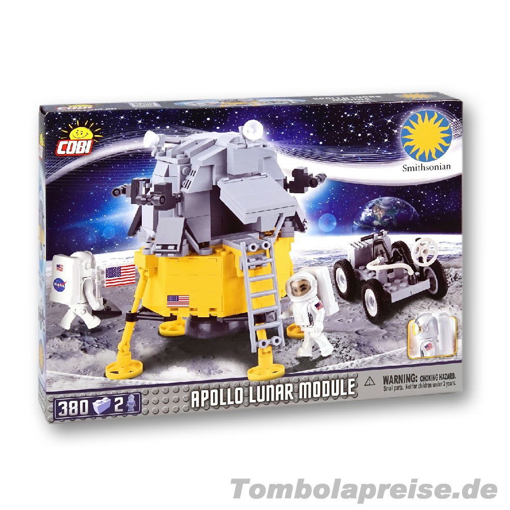 Tombolapreis Steckbausteinkasten Mondlandef&auml;hre