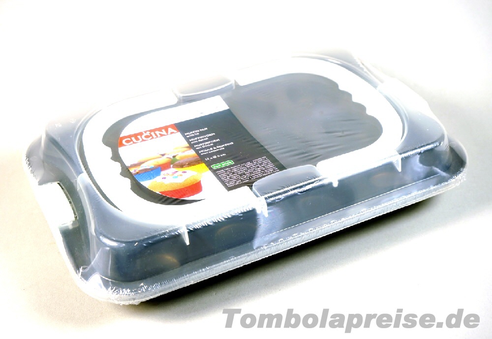 Tombolapreis Muffins-Form mit Transportdeckel