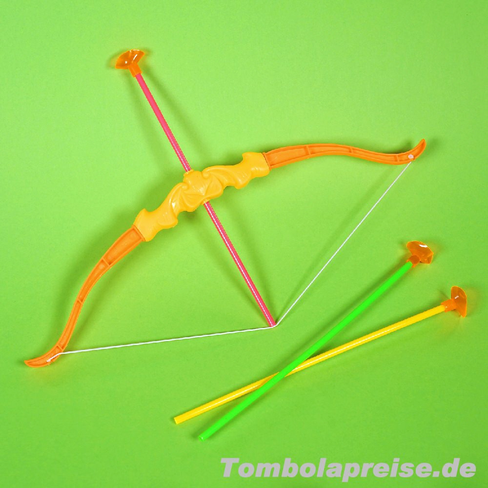 Tombolapreis Pfeil und Bogen Spielzeug