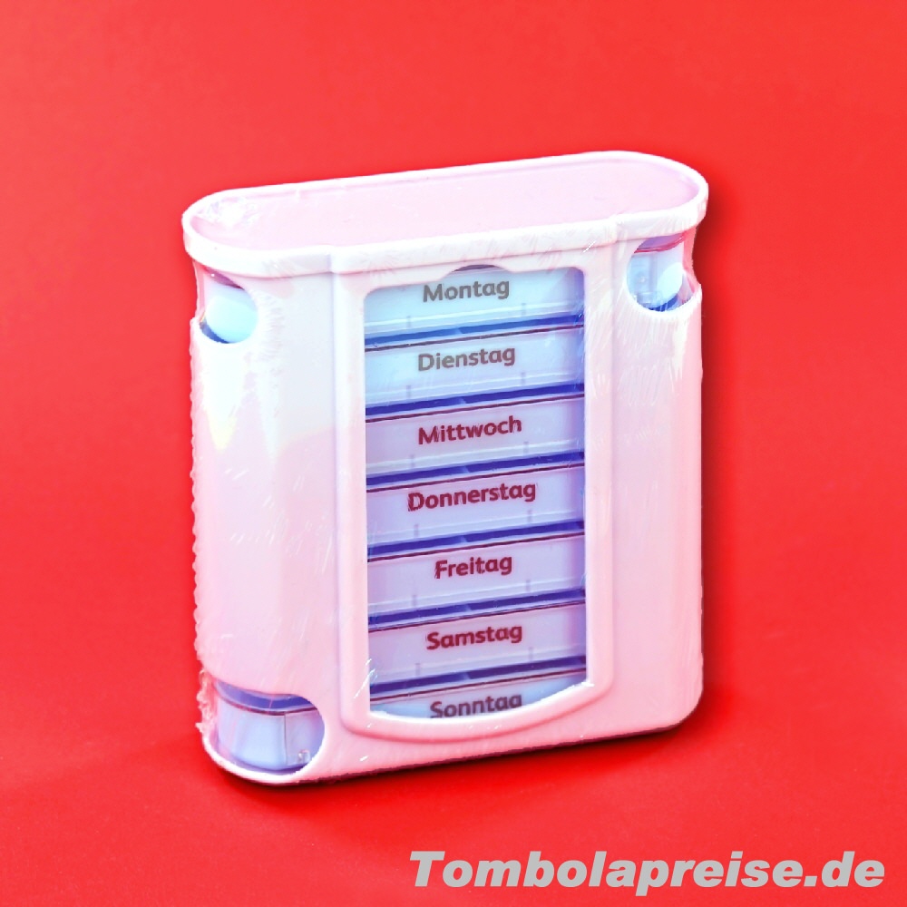 Tombolapreis Pillen-Wochenbox