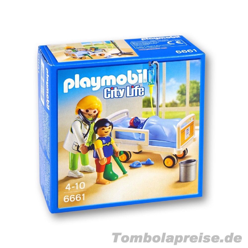 Tombolapreis &Auml;rztin am Krankenbett Playmobil
