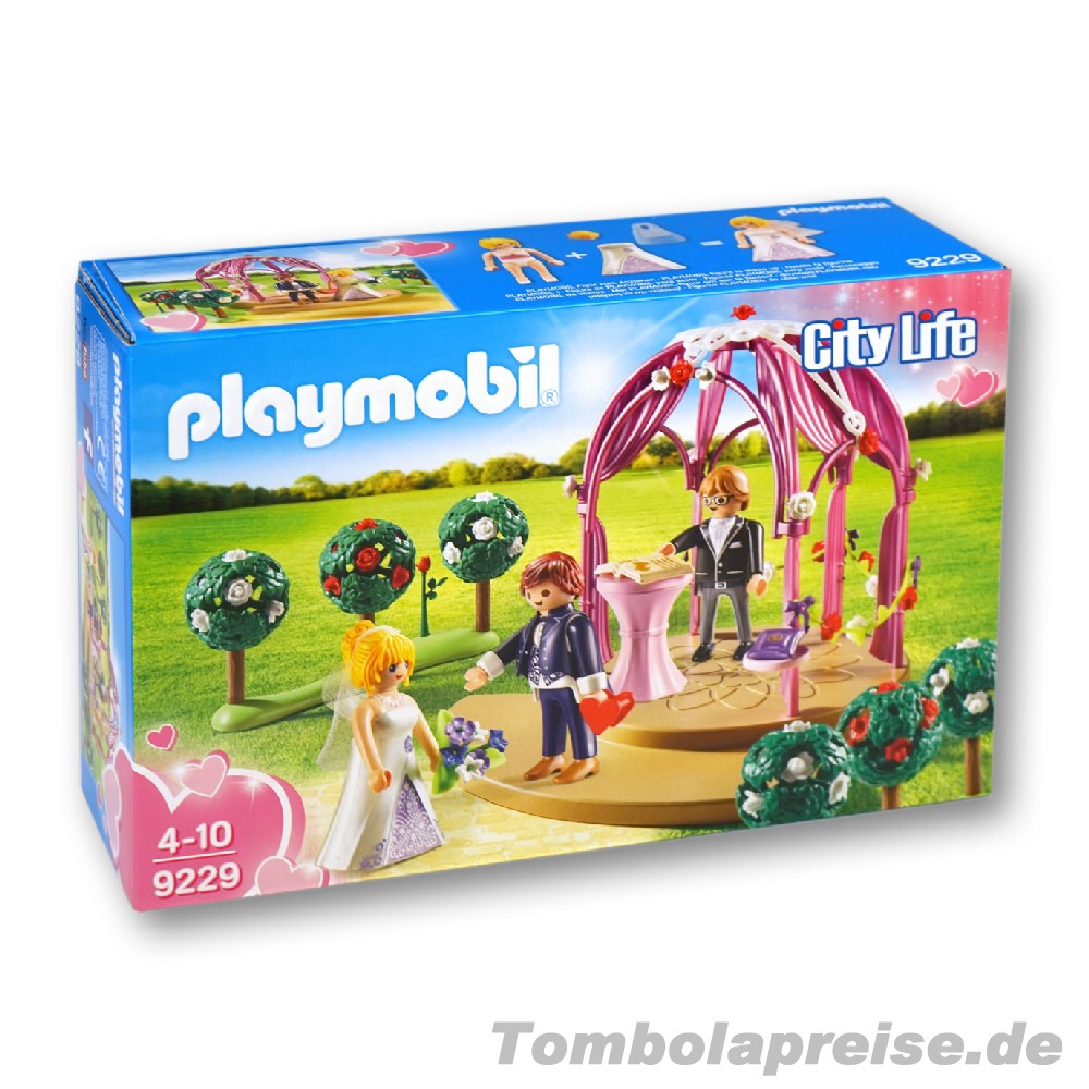 Tombolapreis Hochzeitspavillon Playmobil